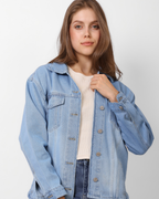 LAILA Blue Denim Jacket