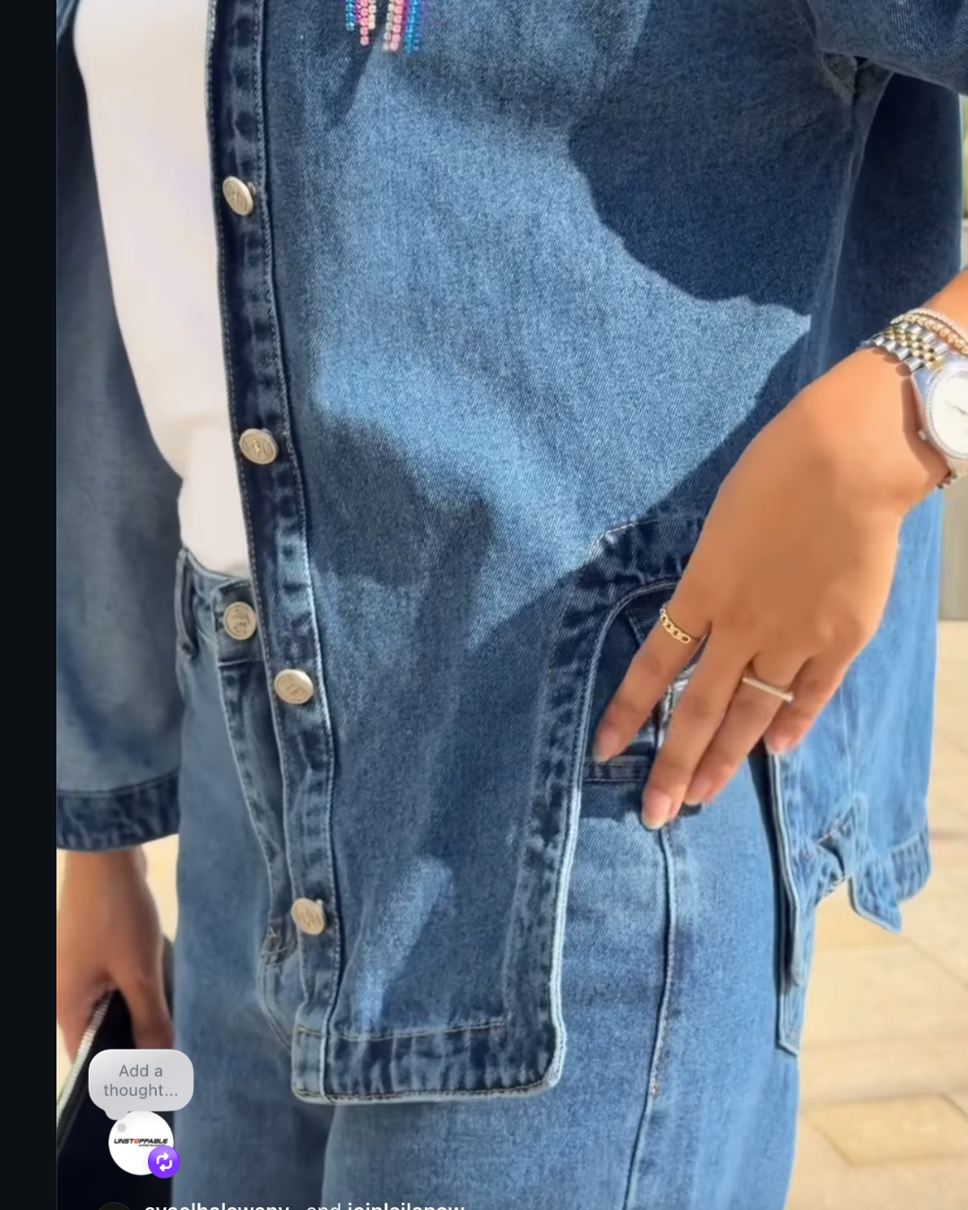 Cairo Girl Denim Set