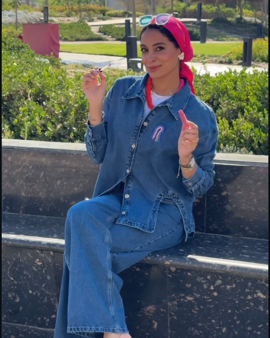 Cairo Girl Denim Set
