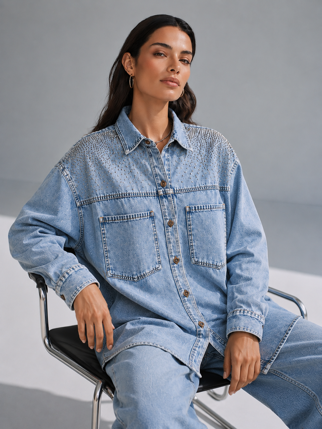 Cairo Lights Denim Shirt