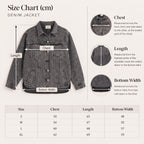 LAILA Grey Denim Jacket