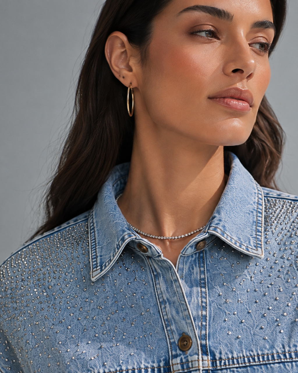 Cairo Lights Denim Shirt